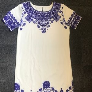 Delft Blue Dress